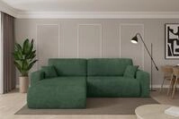 ALTDECOR Ecksofa BERY-L, Couch mit Schlaffunktion, Wohnzimmer - Ecksofa, Corner...