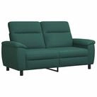 vidaXL Sofa 178 x 90 x 95 cm Sofa Dunkelgr&uuml;n 178x90x95 cm Stoff, 1 Teile