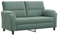 vidaXL Sofa 174 x 85 x 93 cm Sofa Meergr&uuml;n 174x85x93 cm Samt, 1 Teile gr&uuml;n