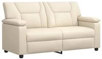 vidaXL Sofa 171 x 85 x 93 cm Sofa Creme 171x85x93 cm Kunstleder, 1 Teile
