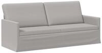 vidaXL Sofa 190 x 81 x 82 cm 3-Sitzer Sofa Wolkengrau 190x81x82 cm Stoff, 1...