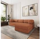 Masseno Ecksofa KELI modulares Boneless Sofa mit Schlaffunktion