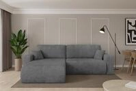 ALTDECOR Ecksofa BERY-L, Couch mit Schlaffunktion, Wohnzimmer - Ecksofa, Corner...
