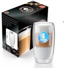 BigDean Latte-Macchiato-Glas 4 St&uuml;ck hohe doppelwandige Latte Macchiato...