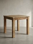 KADIMA DESIGN Esstisch Esszimmertisch WL5.077 Braun 80 x 80 x 76 cm Mango...