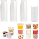 LuxusKollektion Frischhaltedose 50er Set Aufbewahrungsdosen 4OZ Auslaufsicher
