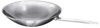 SCHULTE-UFER Wok Trigon, Edelstahl (Einzelartikel, 1-tlg., 1 x Wok), &Oslash;36 cm,