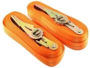 LuxusKollektion Zurrgurt Ratschenzurrgurt 7M 25MM 800kg Polyester (2-St)
