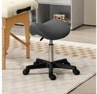 HOMCOM Rollsitz 360&deg; drehbar (Salonhocker, 1 St., Drehhocker),...