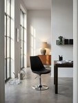 KADIMA DESIGN Besucherstuhl Drehsessel Esszimmerstuhl Kunstleder-Sitzfl&auml;che in