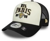 New Era Trucker Cap AFrame Trucker PARIS New Orleans Saints beige