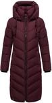 Steppmantel NAVAHOO "Steppmantel Sahnekatzii XIV", Damen, Gr. L, rot (wine),