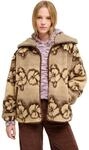 Outdoorjacke ROXY "Feels Like Winter", Damen, Gr. L, beige (peeble hibi sherpa),