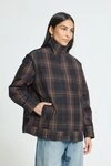 ICHI Wintermantel Jacke IHCRONTO blau 36