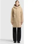 khujo Lederimitatmantel LAURYN WENDEMANTEL beige L