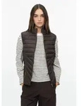 s.Oliver Outdoorjacke Outdoor-Weste Leichte Steppweste mit Packfunktion braun S (36)