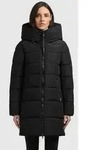 khujo Steppjacke GRIMES Rei&szlig;verschlusstaschen schwarz XS