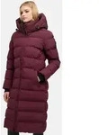 Marikoo Steppmantel Harukaa Langer Damen Wintermantel mit Kapuze f&uuml;r kalte...
