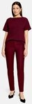 Betty Barclay B&uuml;gelfaltenhose Damen Slim Fit Material