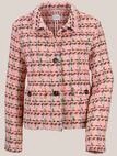 Kurzblazer MADELEINE "Blazer Kurzer Strukturblazer mit Hemdkragen", Damen, Gr. 38,