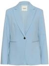 Blusenblazer SOAKED IN LUXURY "Damen Blazer SLCorinne", Damen, Gr. L, blau (ashley