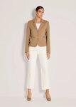 MADELEINE Kurzblazer Kurzblazer mit Wabenmuster Strukturblazer mit Reverskragen,