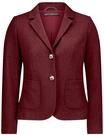 Jackenblazer BETTY BARCLAY "Wollblazer mit aufgesetzten Taschen", Damen, Gr. 36, rot