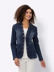 heine Blusenblazer Jeans-Blazer Langarm