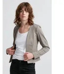 ICHI Jackenblazer Blazer IHKATE grau S (36)