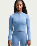 Nike Sweatjacke W NP DF SMLS FZ MIDLAYER mit Rei&szlig;verschluss, schnell trocknendes