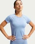 Funktionsshirt NIKE "Nike Pro Seamless Women's Dri-FIT Short-Sleeve Top", Damen, Gr.