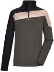 Langarmshirt KILLTEC "KSW 259 MN LS SHRT", Herren, Gr. L, braun (stein),
