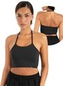 Smilodox Sport-BH Florea Damen, Neckholder Top, Slim Fit, Stretch, f&uuml;r Gym &
