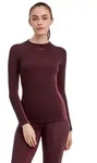 FALKE Funktionsshirt FALKE Langarmshirt Wool-Tech Damen (1-tlg., 1) braun XS