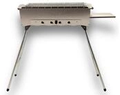 Grillpeter Holzkohlegrill Mangal Alanya Edelstahl Schaschlik Grill mit Grillrost