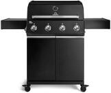 BURNHARD&reg; Gasgrill 4-Brenner, 15 kW Leistung, 4 Edelstahlbrenner,...