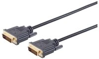 S-Conn DVI-D Verbindungskabel, 24+1, Dual-Link, 15m Audio- & Video-Kabel