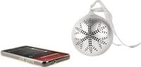 BigBen Bluetooth portabler Lautsprecher EPOK Weihnachtskugel siber AU390124