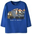 Name It Langarmshirt NMMNORMANA LS TOP BOX Baumwolle, regular fit