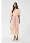 KAFFE Blusenkleid Kleid KAlorinda rosa 34