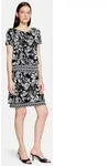 Betty Barclay Sommerkleid Damen mit U-Boot-Ausschnitt blau 36 EU