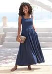 Vivance by Lascana Midikleid mit Taschen aus weicher Viskose-Stretch-Qualit&auml;t