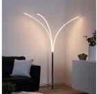JUST LIGHT LED Stehlampe MAJA, LED fest integriert, Warmwei&szlig;