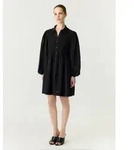 Y.A.S Smokkleid YASPALA LS SMOCK SHIRT DRESS S. NOOS Viskosemischung