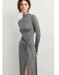 Pepe Jeans Midikleid Midikleid BAKER grau L (40)