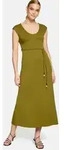 Zero Maxikleid Damen mit G&uuml;rtel Material braun 34 EU