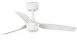 FARO Barcelona Deckenventilator DC Deckenventilator Mini Punt Wei&szlig; mit LED,...