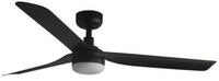 FARO Barcelona Deckenventilator DC Deckenventilator Punt Schwarz mit LED, Timer