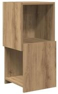 vidaXL Eckregal 30,5x30x65cm Regal Eckregal Eckschrank Wei&szlig; 30,5x30x65cm...