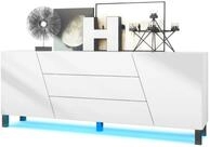Vladon Sideboard Houston (Kommode, mit 2 T&uuml;ren und 3 Schubladen inkl.